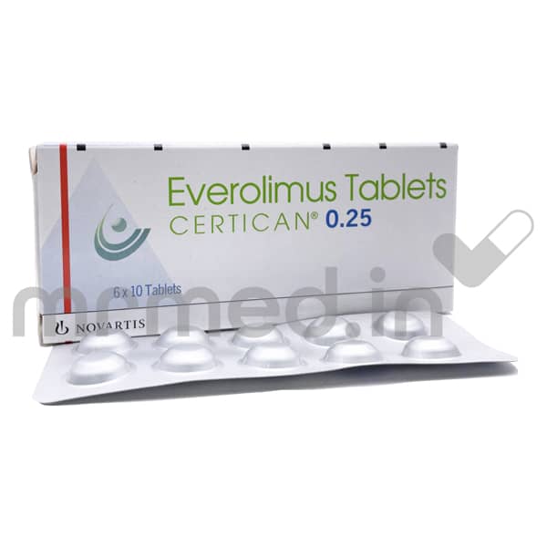 Certican 0.25mg Tablet - MrMed